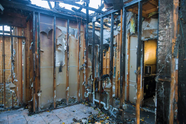 Professional Soot Cleanup technician working in Riverview, FL
